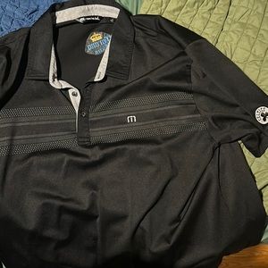 Travis Matthew golf polo 2xl with “Celtics” “corona Extra”